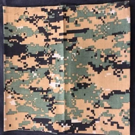 22" Camo Bandana