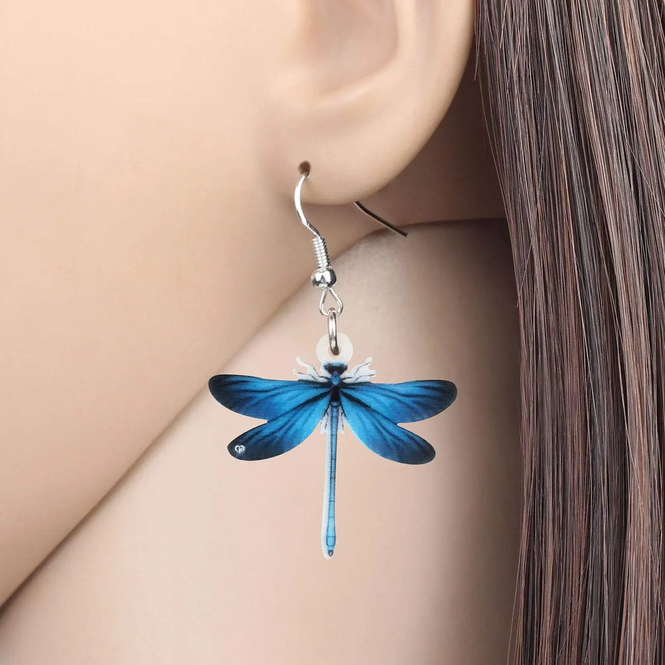 Acrylic Dragonfly Earrings Insects Dangle Summer Jewelry Dragonfly Gifts for Women Charms