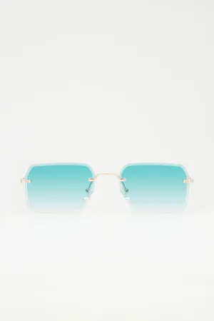 All The Shots Sunglasses - Green/combo