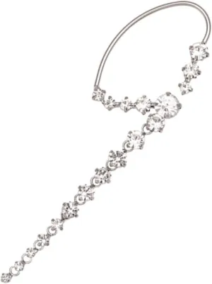 BESPORTBLE 1pc Non Ear Cuff Rhinestone Ear Bone Clip for Women Comfortable Versatile for Seasons