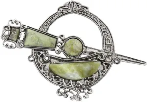 Brooch Connemara Marble Made in Ireland