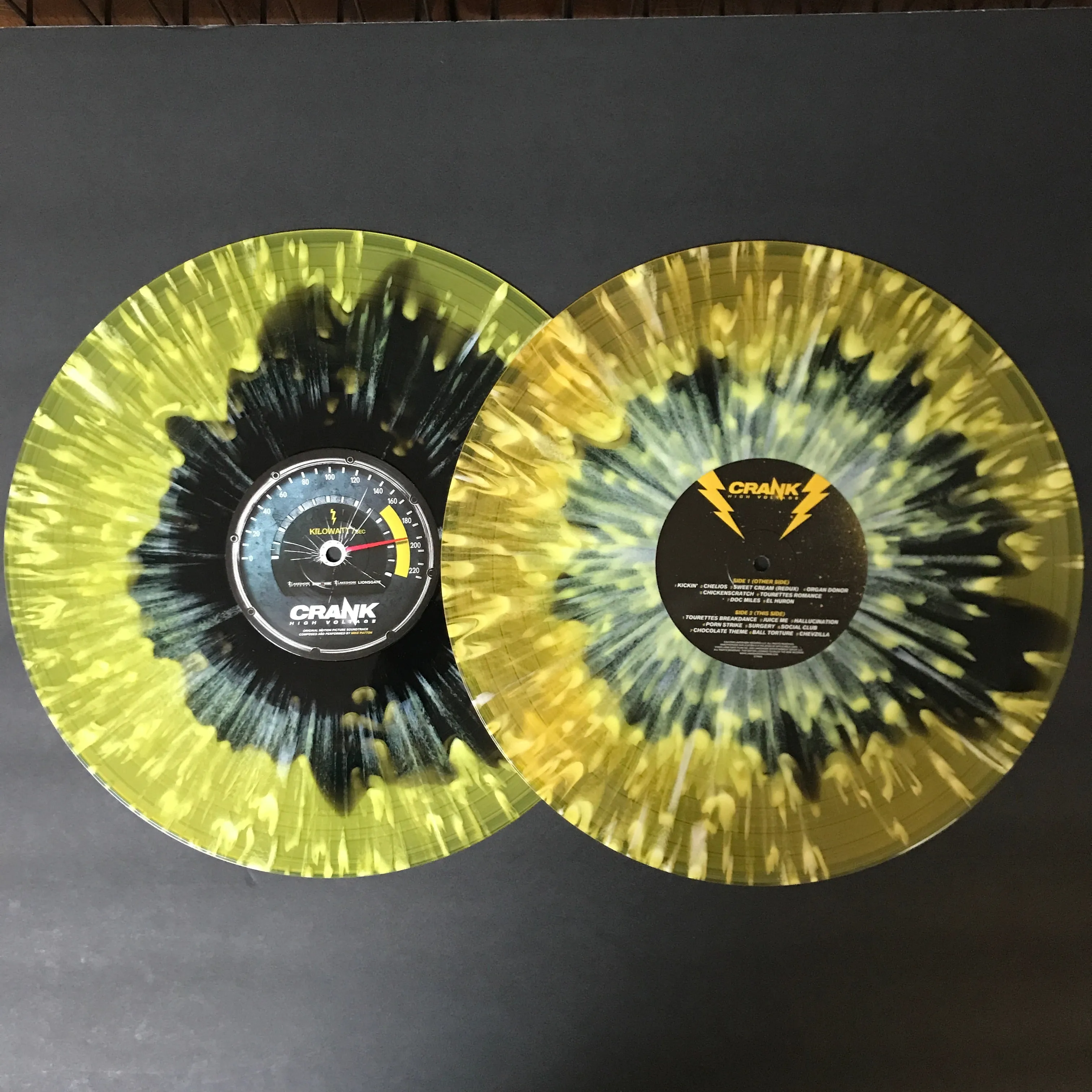 CRANK:HIGH VOLTAGE SOUNDTRACK BY MIKE PATTON 2xLP (ETR060)