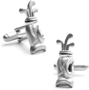 Cufflinks, Inc. Plated Golf Bag Cufflinks