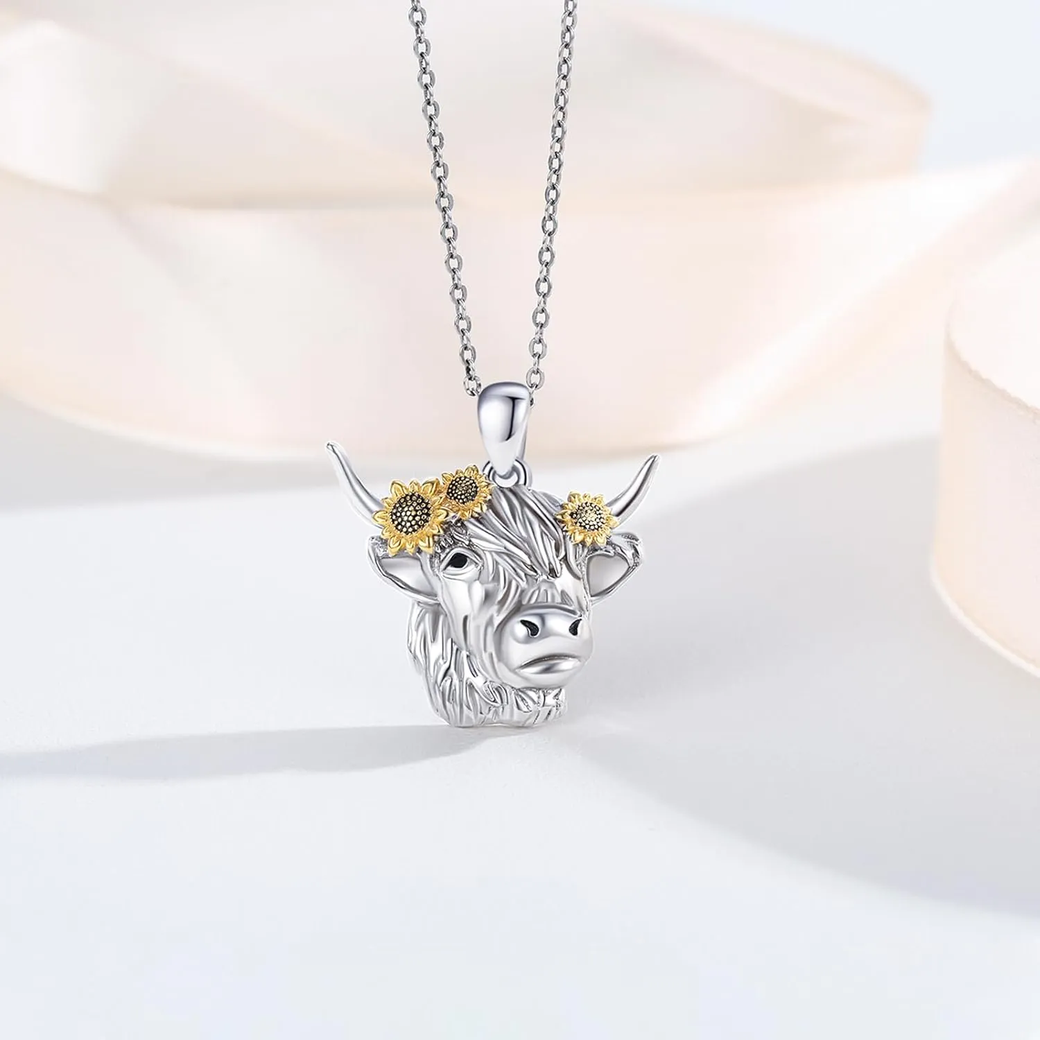 Cute Animal Necklace for Women 925 Sterling Silver Animal Pendant Jewelry Christmas Birthday Gifts for Daughter