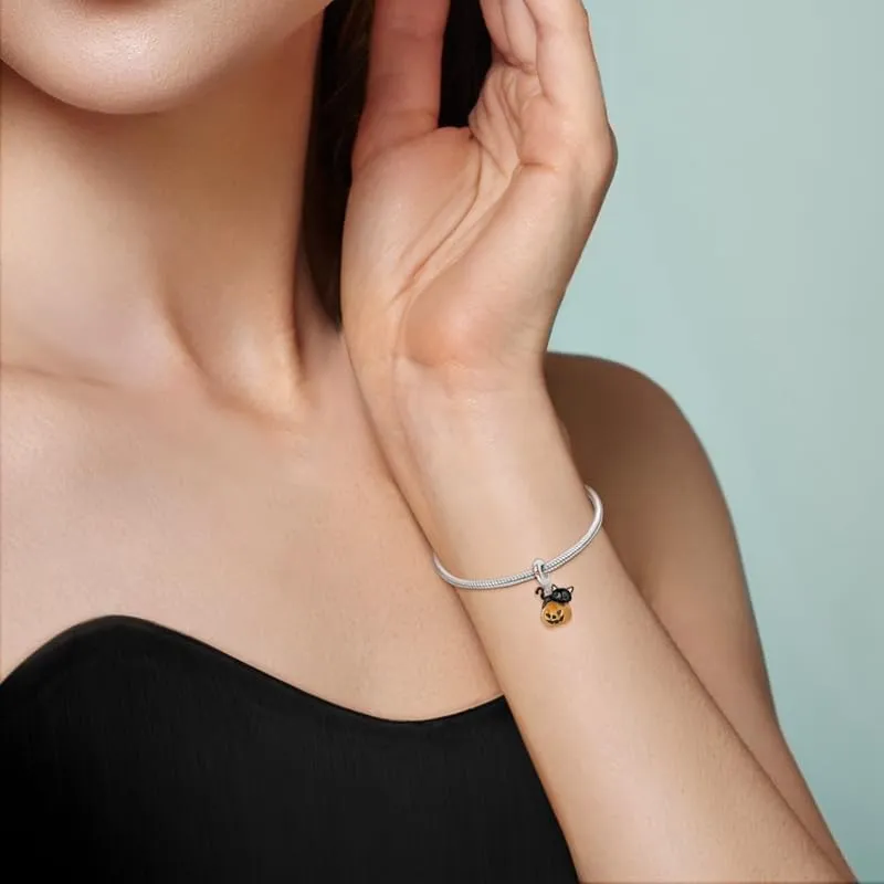 CYCUFF 925 Sterling Silver Charms Suitable for Bracelets Charms Beads, Charm Necklaces Jewellery Gift for Women Family Friends