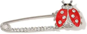 Dainty Butterfly Brooch Pin Crystal Rhinestone Dragonfly Ladybug Pins Lapel Sweater Shawl Scarves Clips Safery Pins Dress Shirt Brooches Pins for Women Girls Fashion Jewelry Gifts Clothes Accessories