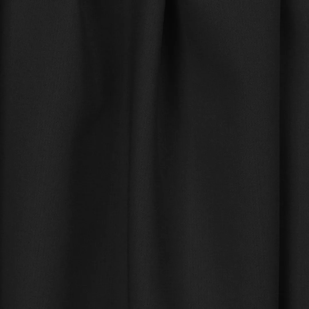 deluxe 'RPL' viscose blend stretch suiting - black