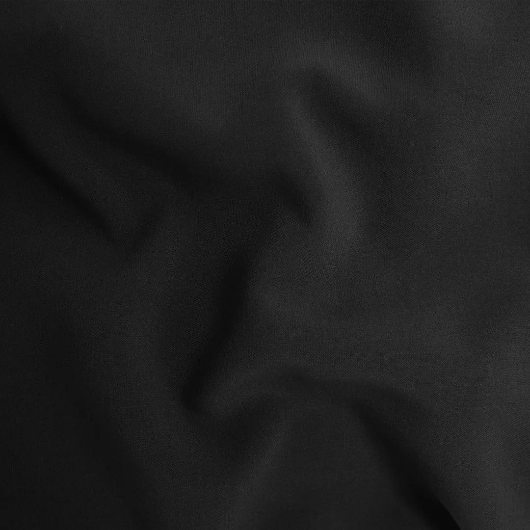 deluxe 'RPL' viscose blend stretch suiting - black
