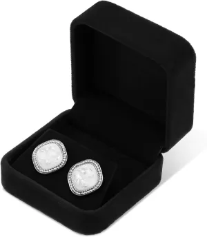 Earring Gift Boxes Black Small Jewelry Gift Box Velvet Earring Storage Case Necklace Pendant Jewelry container Display Box for Proposal, Wedding, Engagement, Birthday