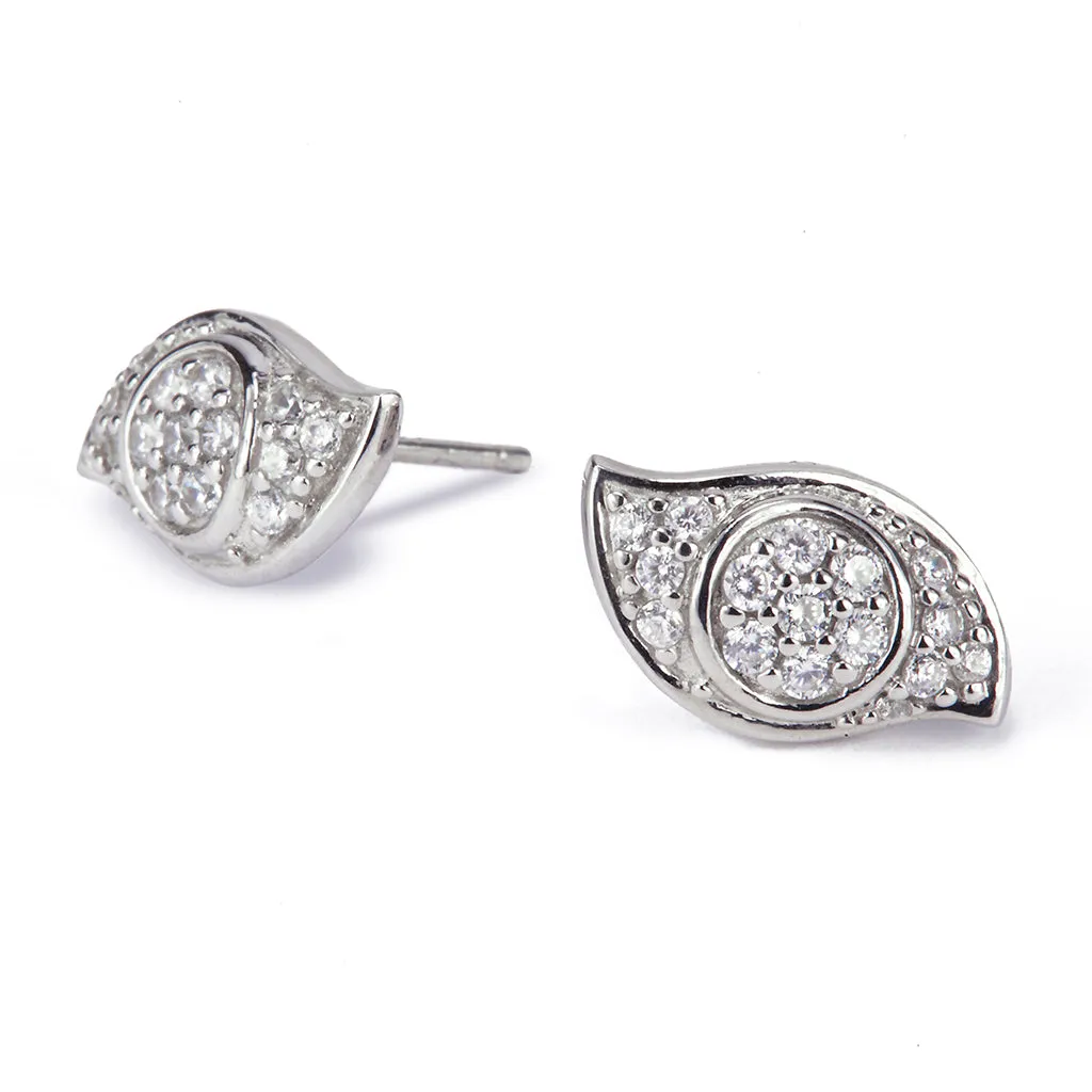 Evil Eye Earrings - Lucky Look of Diamonds™