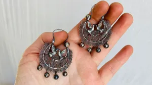 Filigree Lovebird Earrings. Arracadas. Oaxaca. Mexico. Frida Kahlo