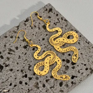 Filigree Snake Earrings