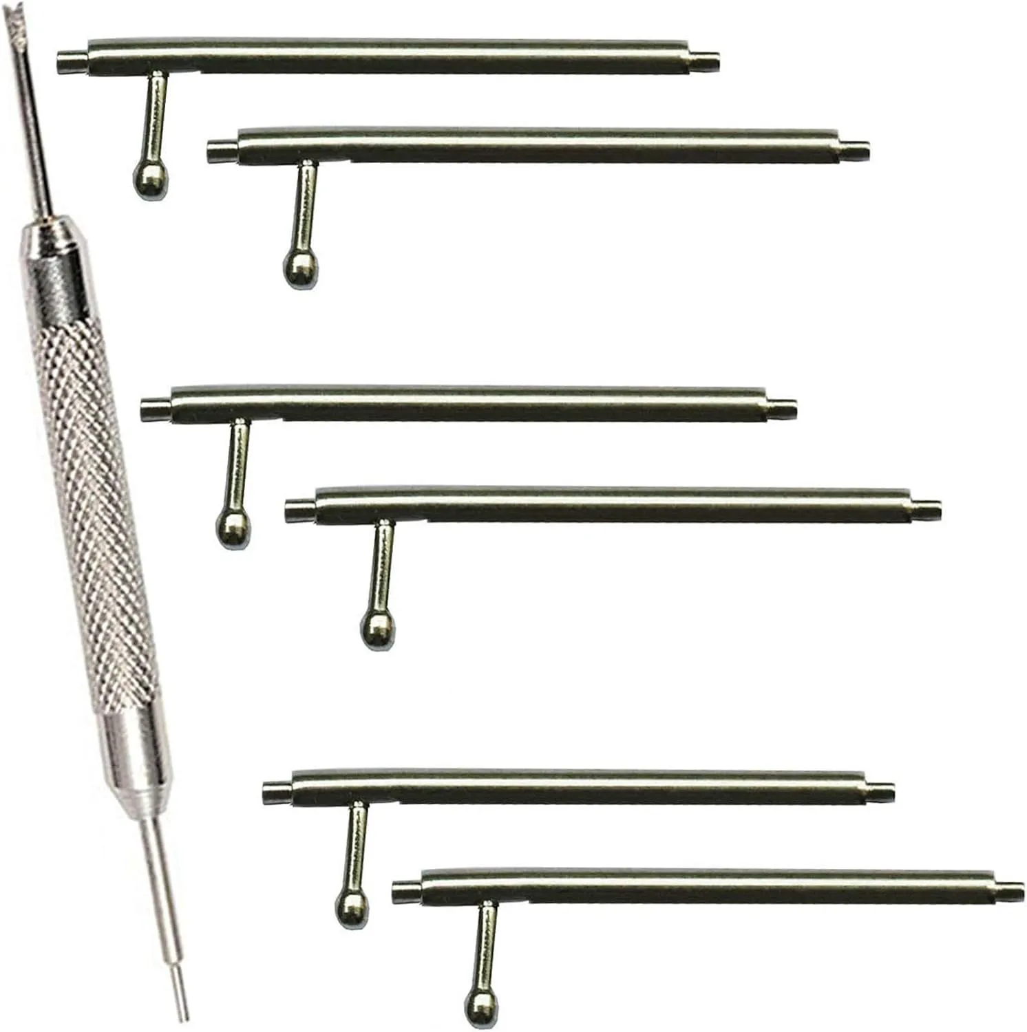 Fitbit Versa/Versa 2/Versa Lite Quick Release Spring Bars 6PCS - 23mm Stainless Steel Watch Band Pins Diameter 1.5mm   Watchband Tool for Smartwatch