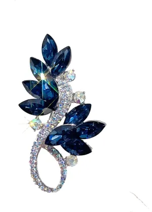 Floral Series Brooch Jewelry For Woman Fashion, Large Costume Broches & Pins Christmas Gift