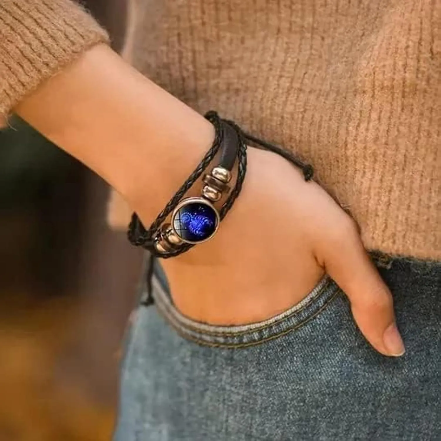 Gleym Bracelet, Gleym Manifestation Bracelet  Get Anything You, Casezi Soul Bracelet, True Soul Bracelet, Zodiac Signs Spirit Bracelet, Zodiac Constellation Universe Spirit Bracelet