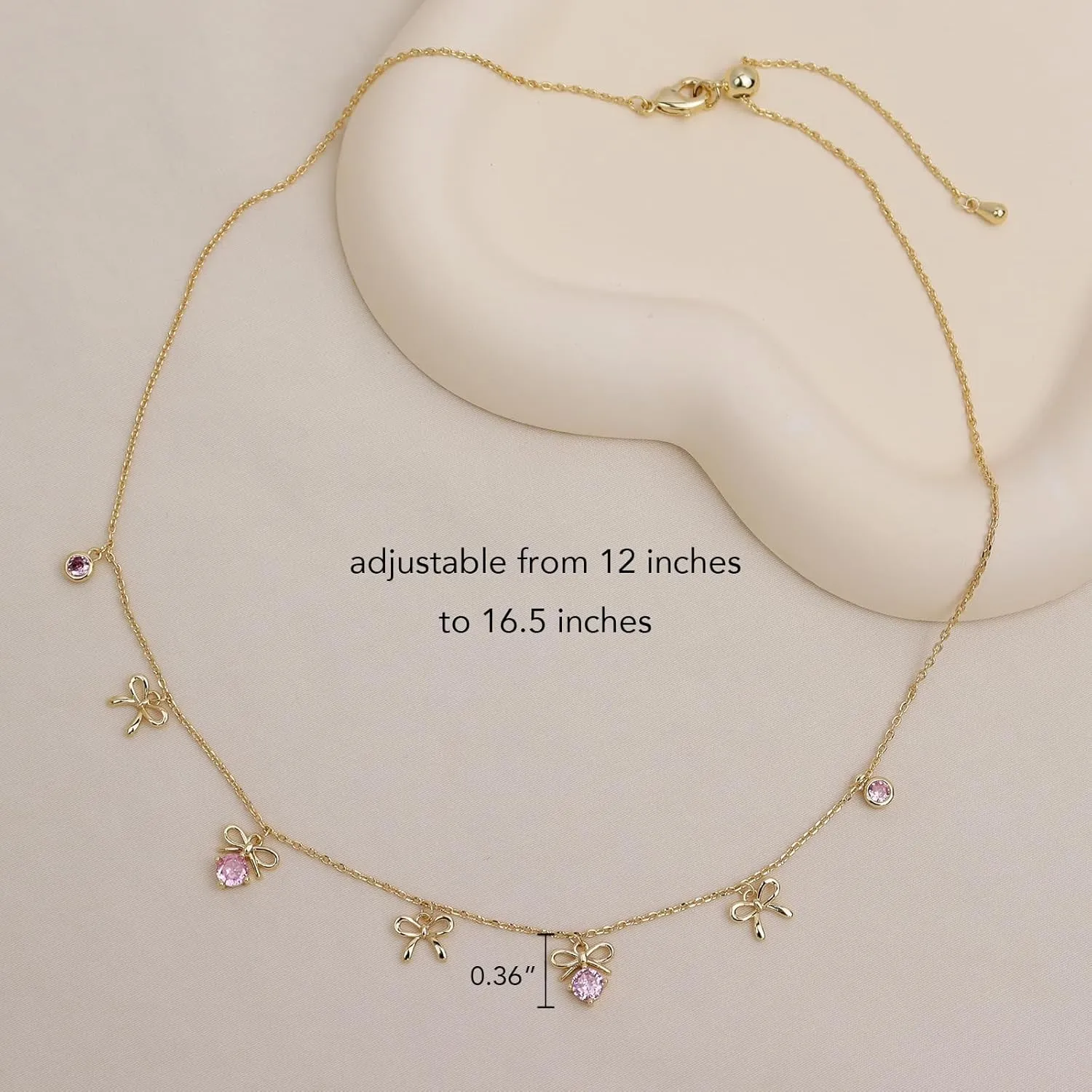 Gold Charm Pendent Choker Necklace for Women, Trendy Emerald Pearl Blue Charms Rhinstone Necklaces Prom Holiday Fashion Jewelry Birthday Gift