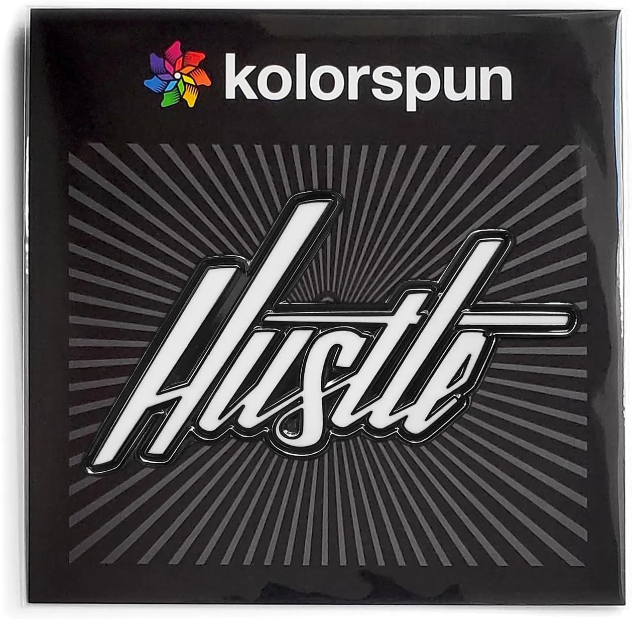 Hustle Enamel Lapel Pin