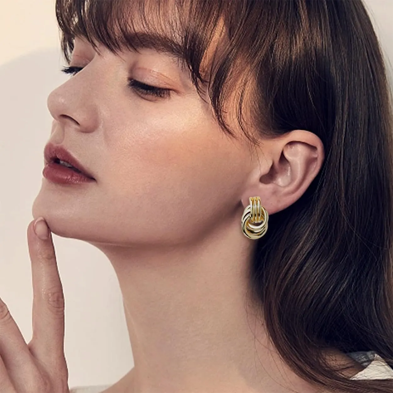 JeanBeau Pearl Flower Leaf Stud Earrings for Women Statement Cluster CZ Pearls Earing Gold Plated Sterling Silver Wedding Prom Birthday Fashion Jewelry Gift