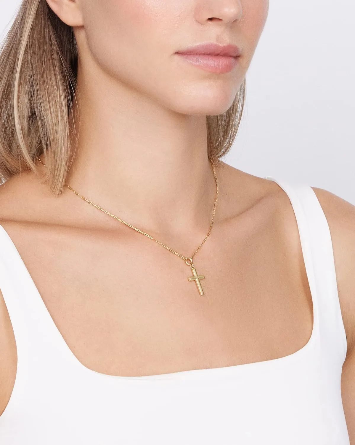 Jewelry Atelier Gold Filled Pendant Necklace Collection - 14K Yellow Gold Filled Pendant Necklace with Solid Clip Chain for Women (Different Sizes and Styles with Extension/Adjustable Chain)