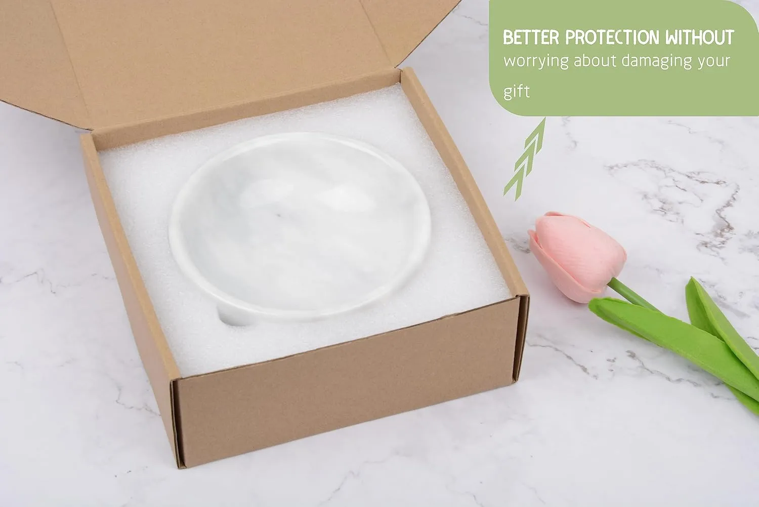 Jewelry Dish,Natural Marble Jewelry Dish,Trinket Tray,Ring Holder,Key Bowl,Unique Jewelry Tray for Home Decoration,Mother's Day,Birthday and Other Holiday Gifts(White Grey)