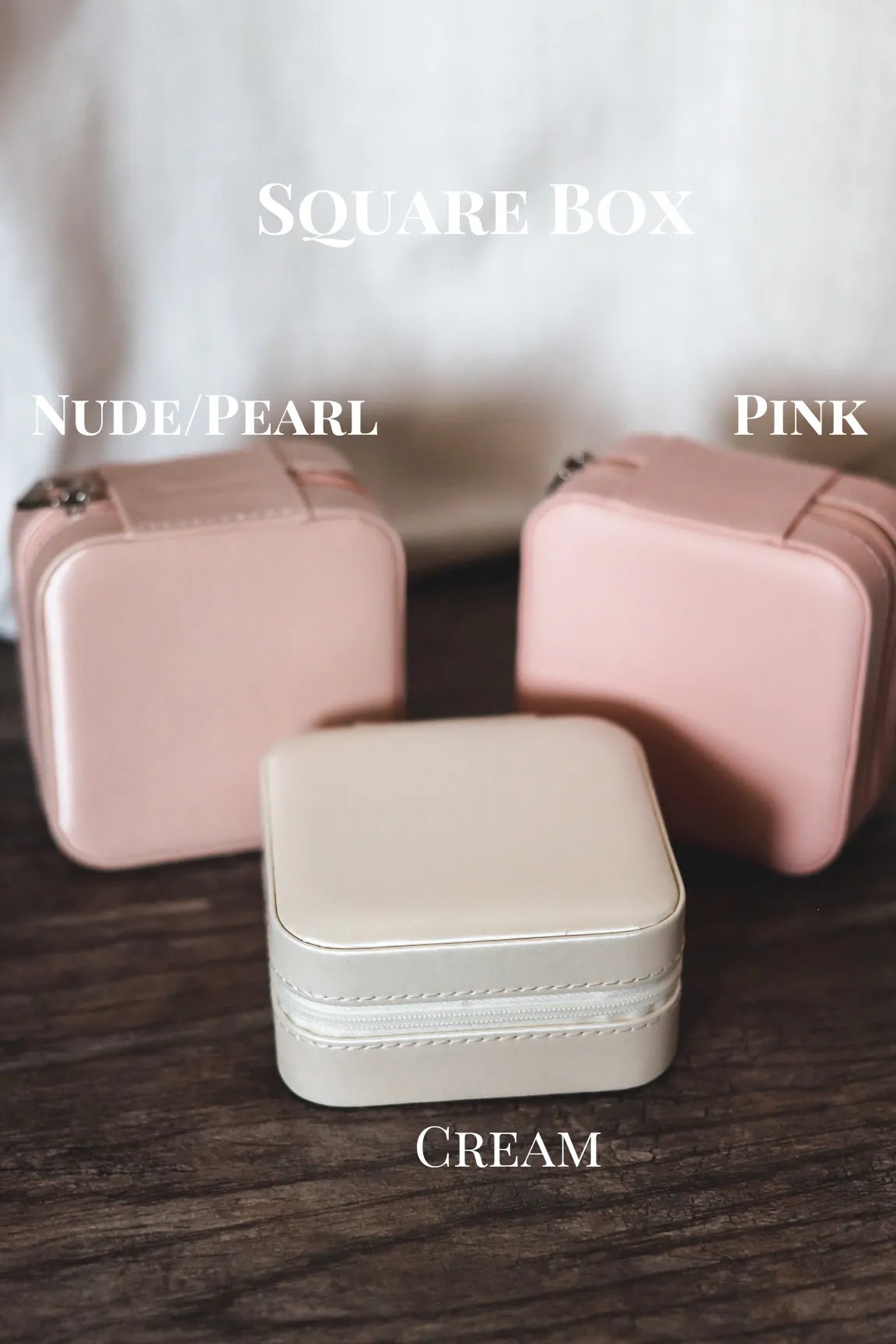 Just In Case Travel Jewelry Box- Square