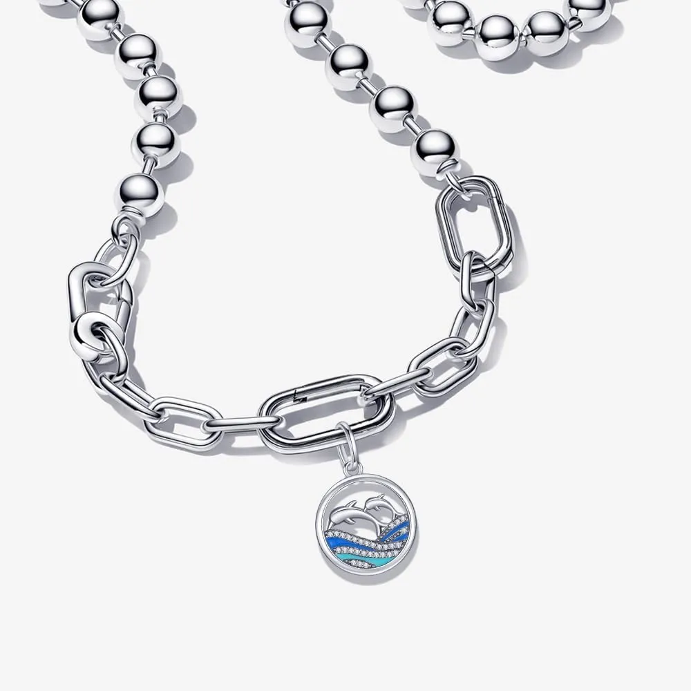 KEQ Beach Charms Shell and starfish Mermaid Dangle Charms for Bracelets Fit Pandora Ocean Bracelets-925 Sterling Silver Tropical Marine Life Charm Hawaii Vacation Summer Travel