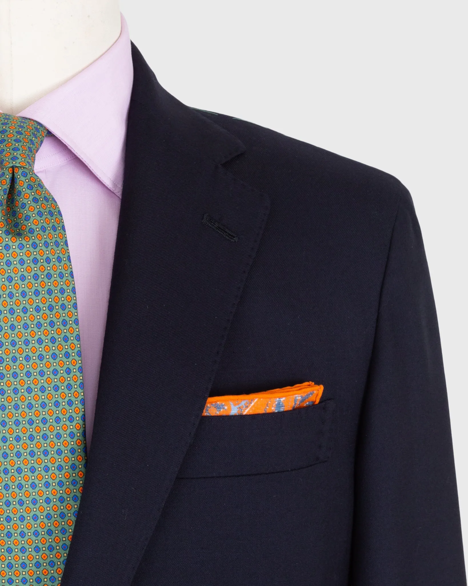 Kincaid No. 4 Jacket in Navy Escorial Wool Twill