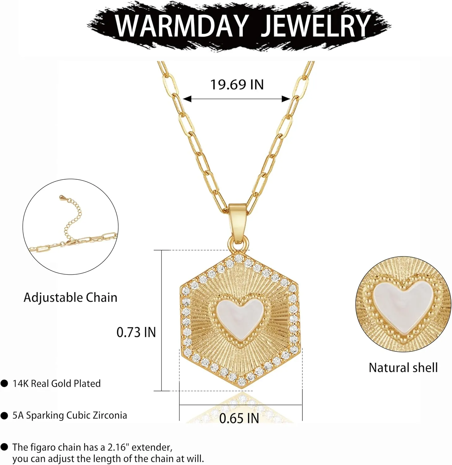 Layered Initial Necklaces for Women 14K Gold-Plated Hexagon Pendant Trendy Retro Choker Capital Letter Name Necklace Jewelry Birthday Gifts for Women