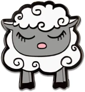 LifeBeats Animal Enamel Pin - Cute Lapel Pin for Clothes & Accessories | Comes with Greeting Card