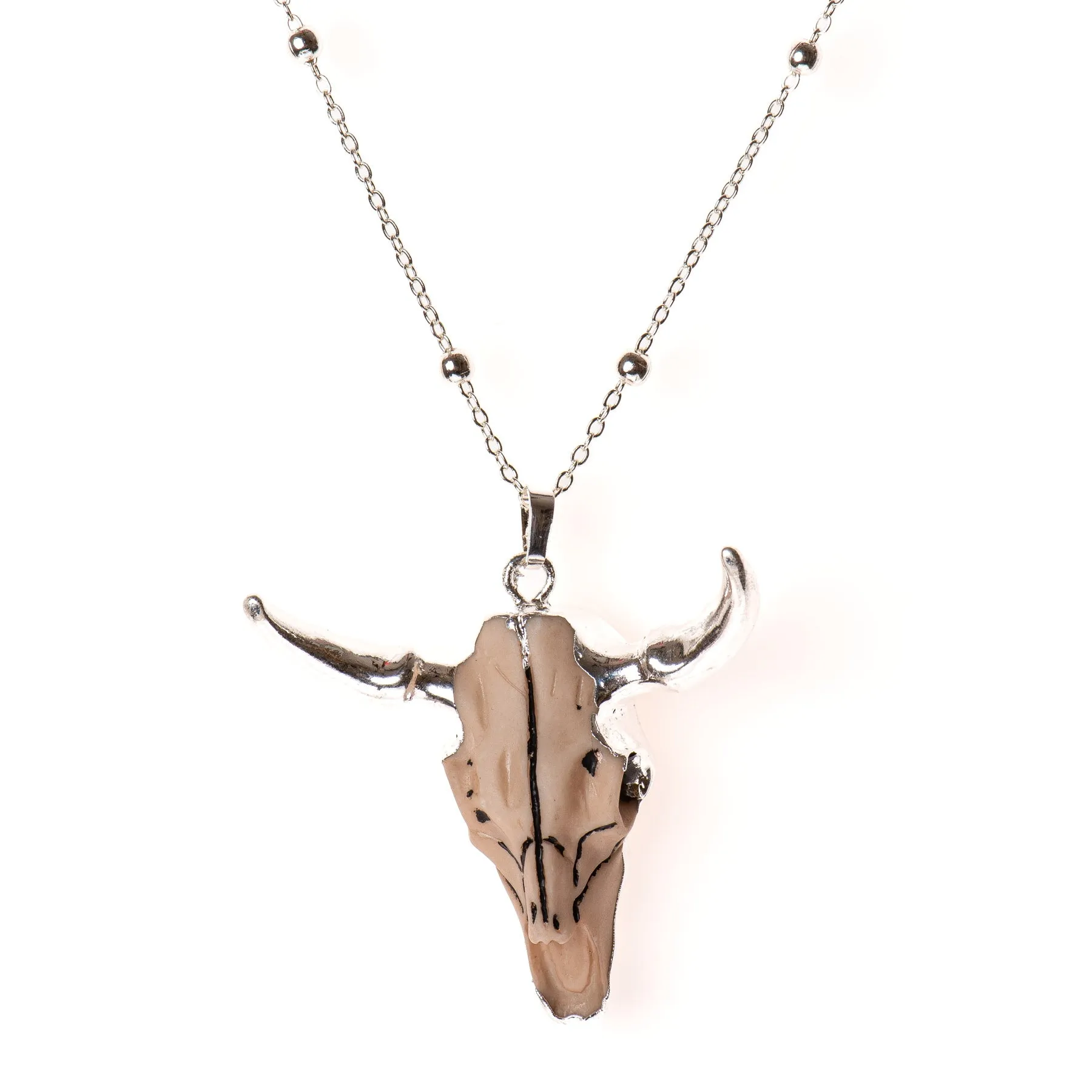 Longhorn Skull Necklace