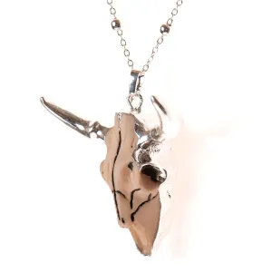 Longhorn Skull Necklace