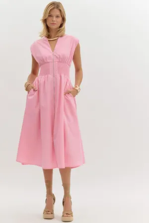 Marylin Maxi Dress - Baby Pink