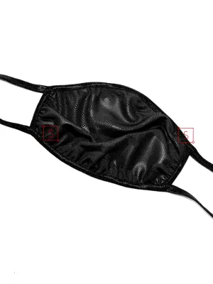 Matte Camouflage Mouth Mask