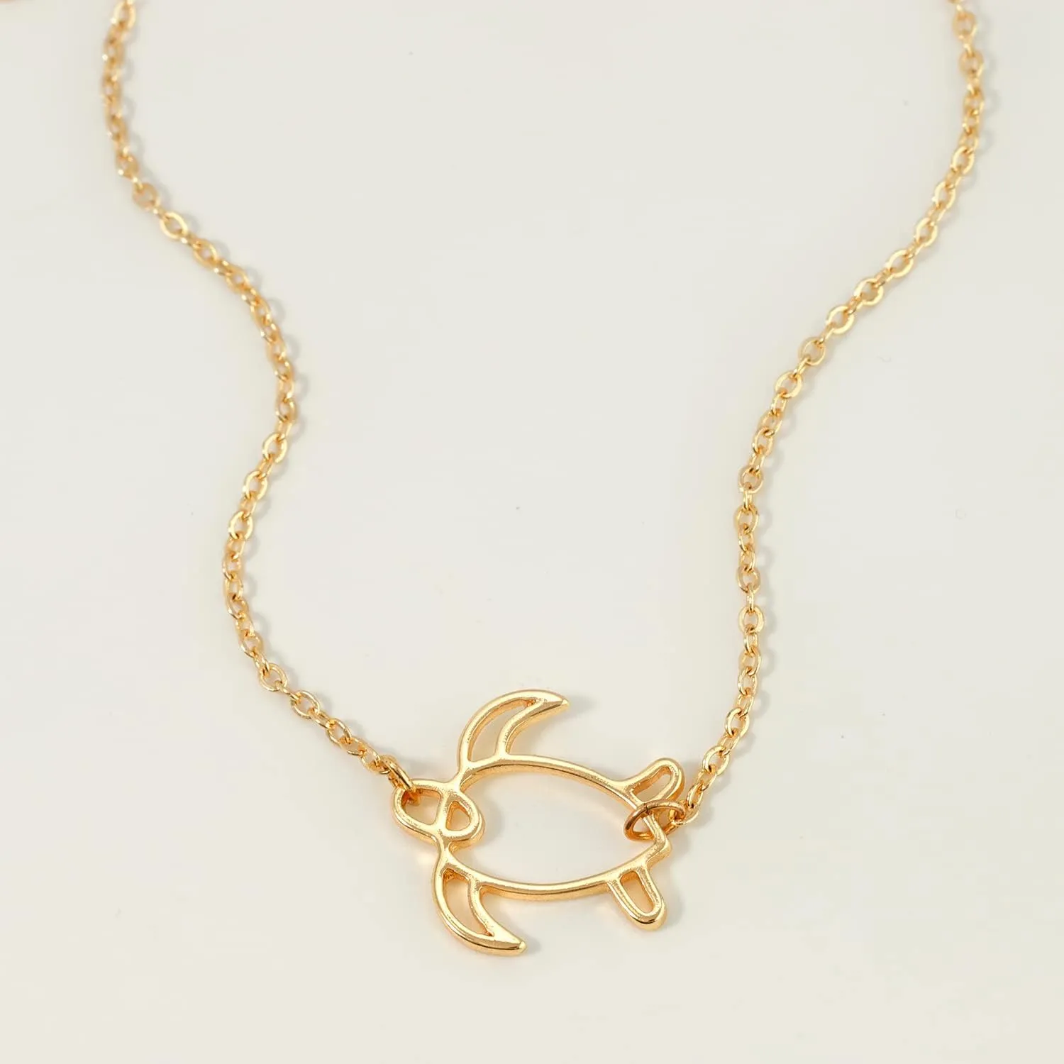 MEVECCO Bracelet for Women 14K Gold Plated Dainty Chain Simple Jewelry Cute Handmade Minimalist for Her