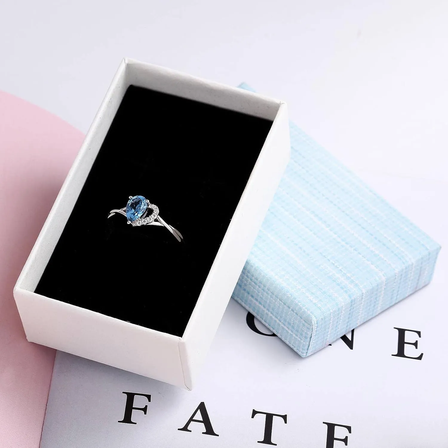 Minimal Belly Ring, Oval Flower Titanium Belly Button Rings for Summer Cubic Zirconia Stud Belly Button Ring Turquoise