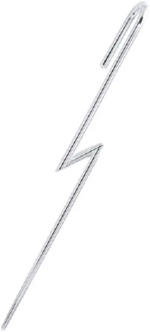 Minimalist Long Lightning Bolt Ear Cuff Wrap Hook Crawler Climber 925 Sterling Silver Cartilage Earrings for Women Teen Girls Fashion Simple Personalized Punk Unique Geometric Piercing Gifts
