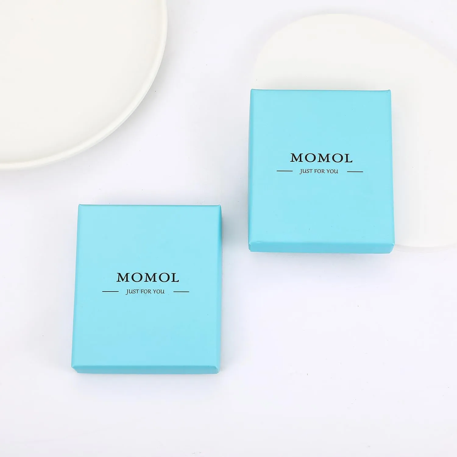 MOMOL Sideways Gold Initial Necklace for Women 18K Gold Plated Stainless Steel Dainty Letters Pendant Personalized Name Necklaces