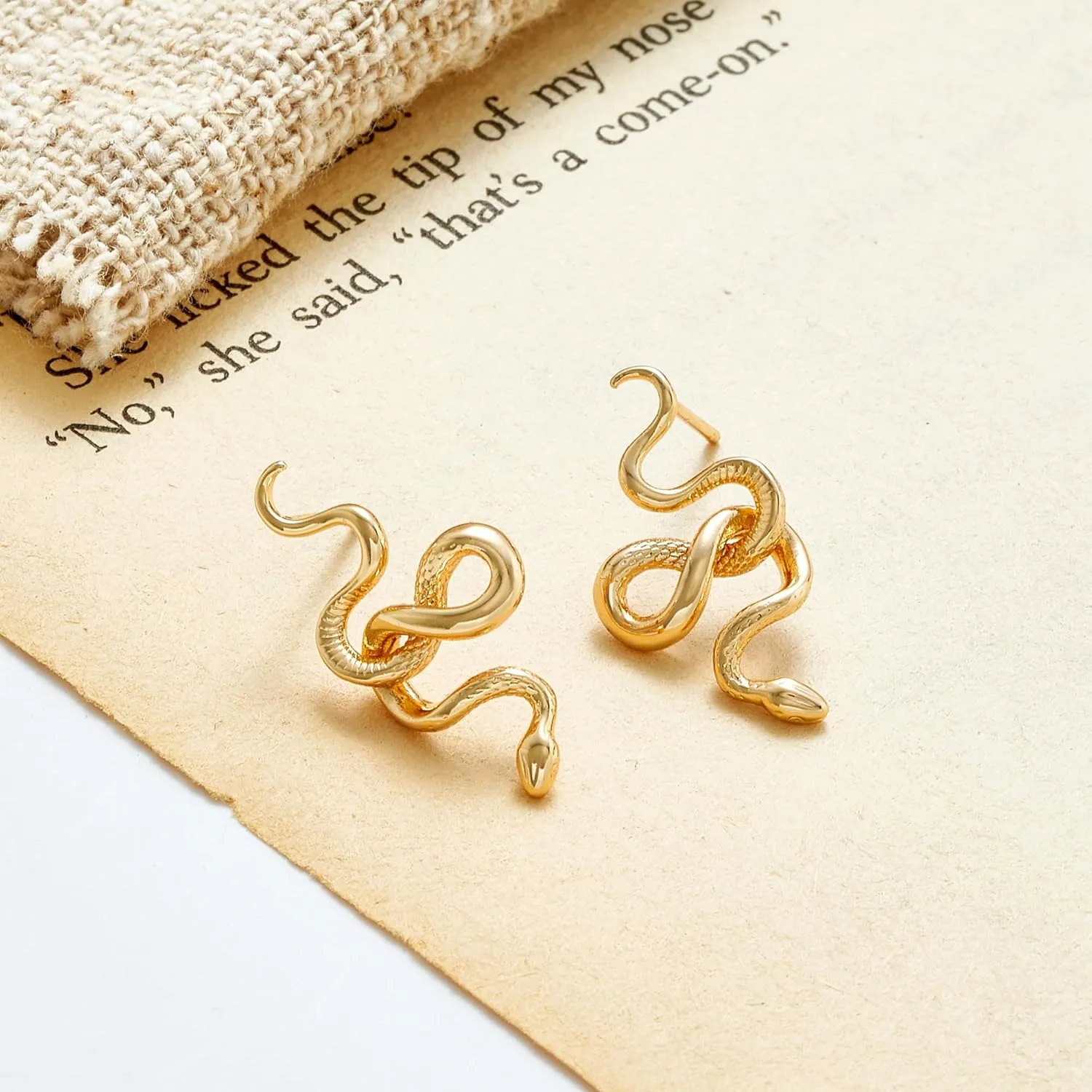 MTMY Gold Stud Earring for Women 14K Gold Plated Dainty Cubic Zirconia Studs Earrings Cute Simple Elegant Earrings Jewelry