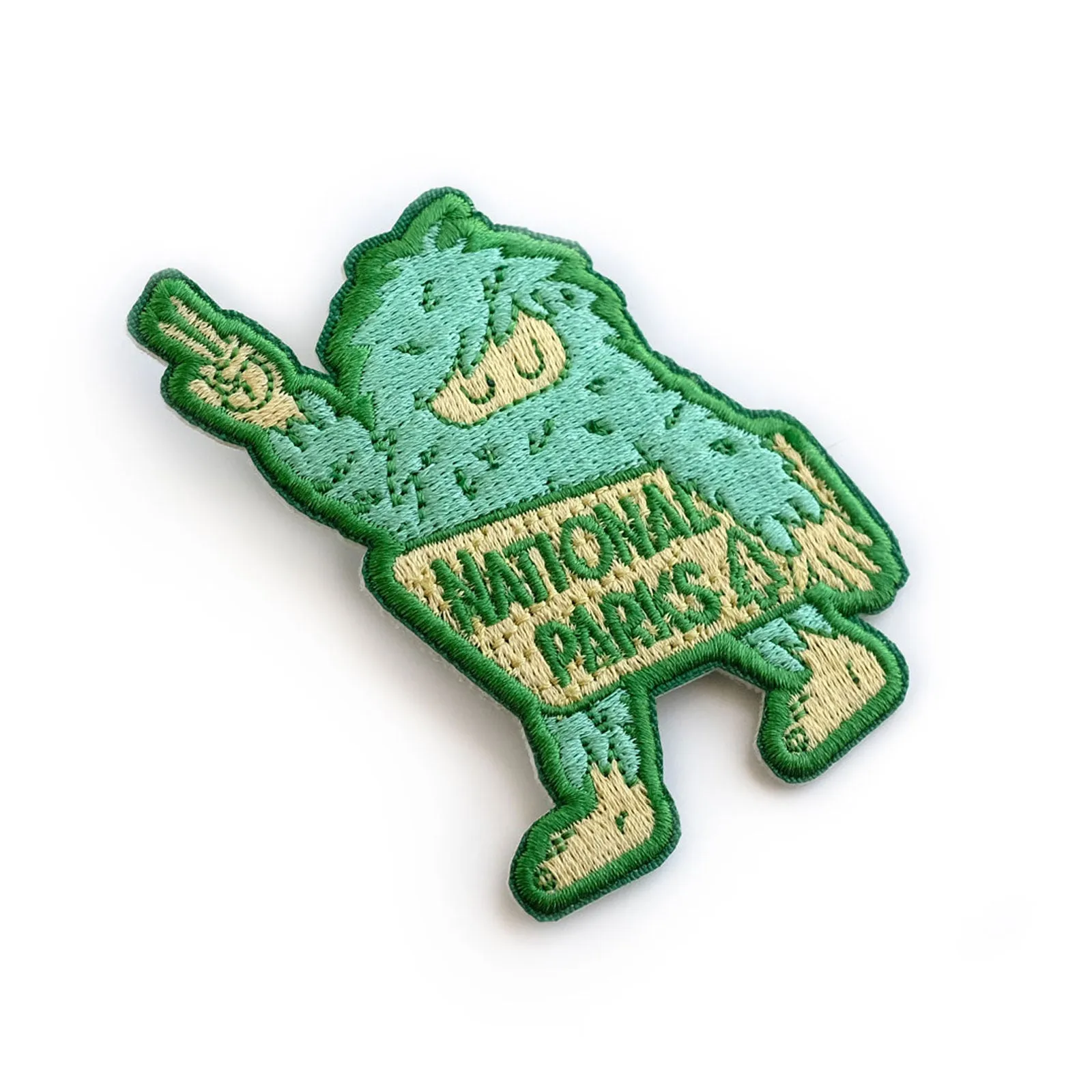National Parks Sasquatch Iron-On Patch