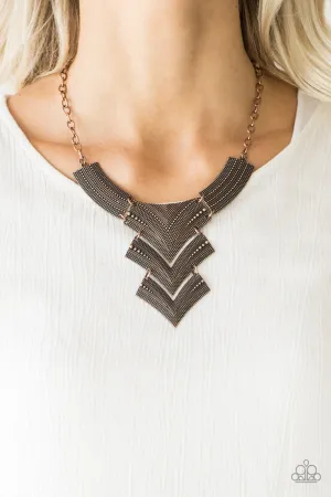 Necklace Fiercely Pharaoh - Copper N039