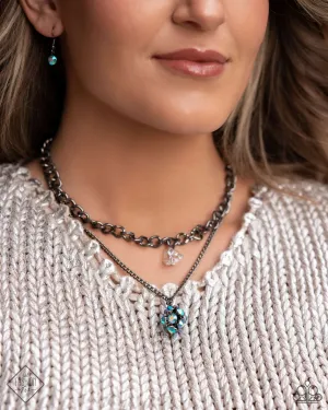Necklaces Flair for the Fierce - Blue
