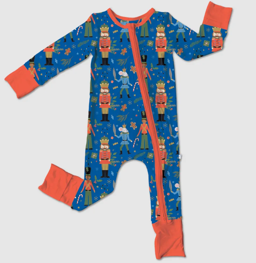 Nutcracker Bamboo Convertible Footie