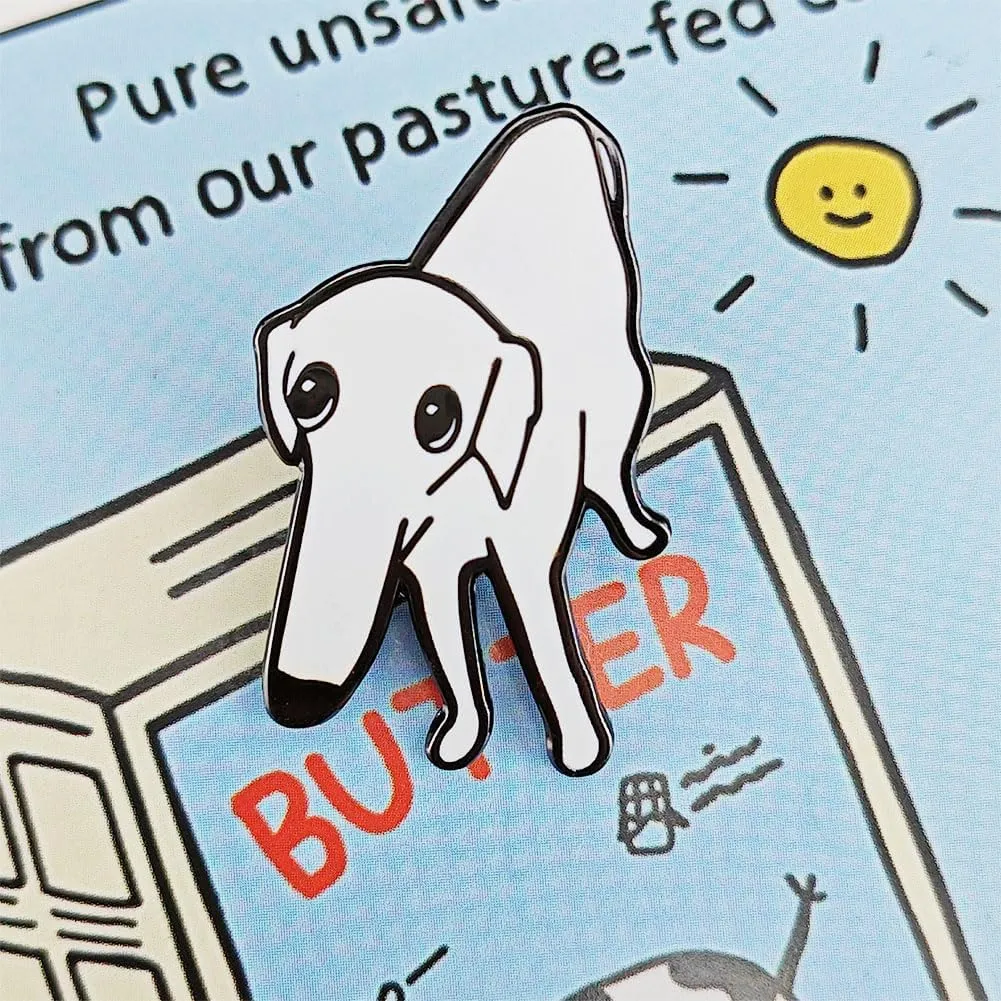 One Piece Pins Dog Animal Enamel Pins Badges for Backpacks Luggage Hats Suit Jacket Clothing Decorative Pins