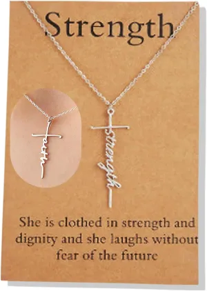 Personalized Cross Necklace for Women Silver Faith Cross Necklaces Jesus Jewelry Christian Gifts for Best Friends