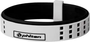 Phiten DUO Titanium Bracelet - Waterproof Sports Silicone Bracelet Wristband for Alternative Healing - Power Elastomer Zone with Micro Titanium Sphere