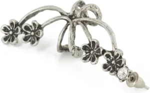 plugs Intricate Floral Wrap Earring & Ear Cuff 52mm Long x 18mm Wide x 8mm Inner Diameter