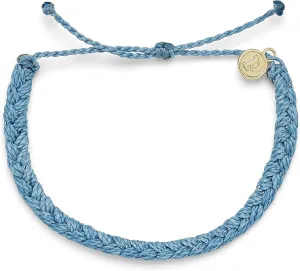 Pura Vida Braided Bracelet - 100% Waterproof, Adjustable Band - Brand Charm