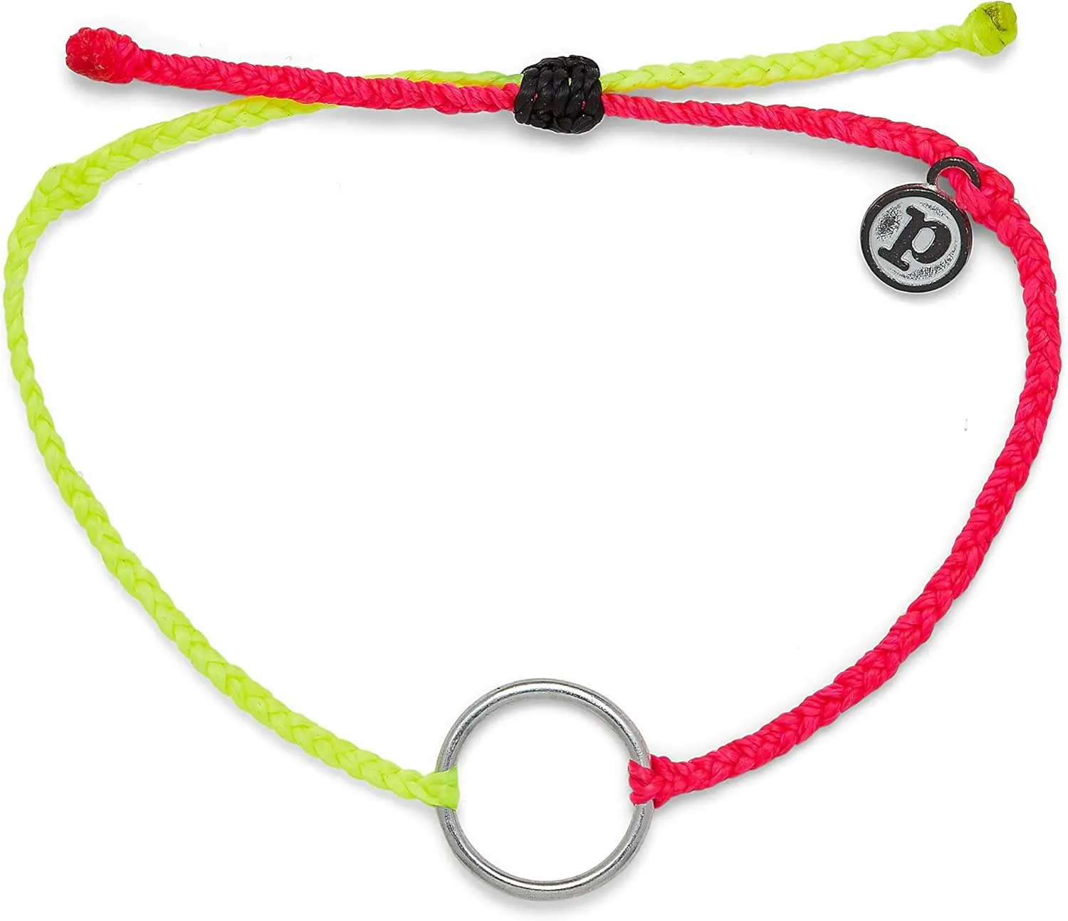 Pura Vida Gold or Silver Two-Tone Full Circle Bracelet - Waterproof, Adjustable