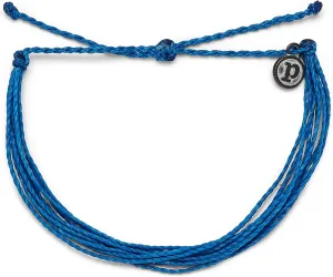 Pura Vida Jewelry Bracelets Solid Bracelet - 100% Waterproof and Handmade w/Coated Charm, Adjustable Band
