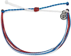 Pura Vida Original Spring 2021 Style Bracelet - 100% Waterproof, Adjustable Band - Plated Brand Charm